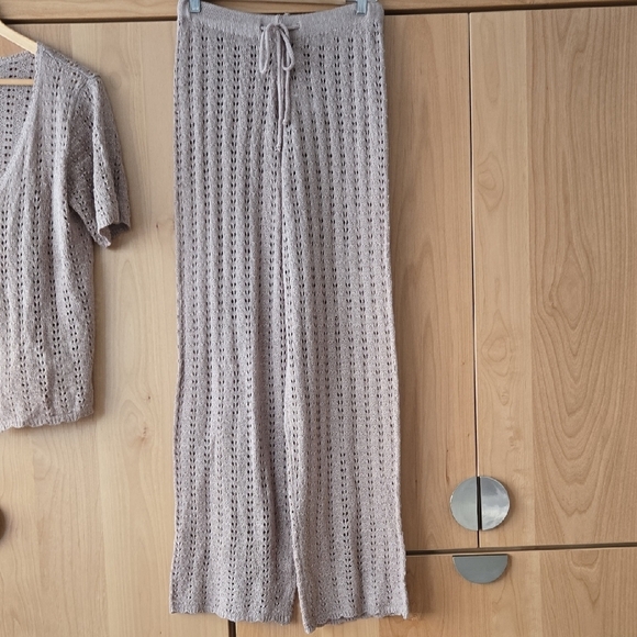 Women's Knit Lounge Set in Brown, Small, VGUC, Loungwear Chic, Quiet Luxury - Picture 7 of 12